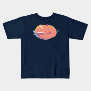 Sleeping fox Kids T-Shirt